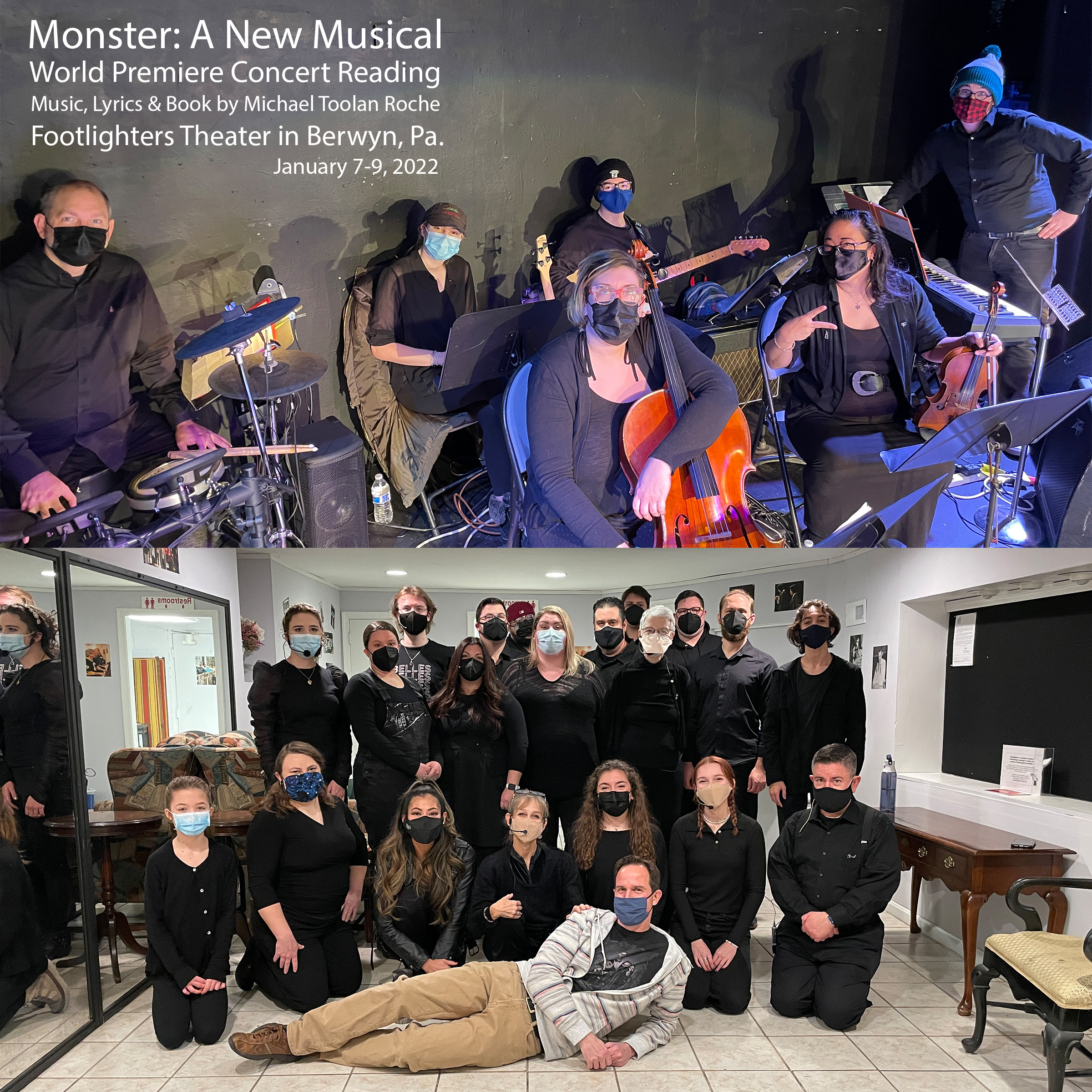 Monster Cast and Band Footlighters 2022